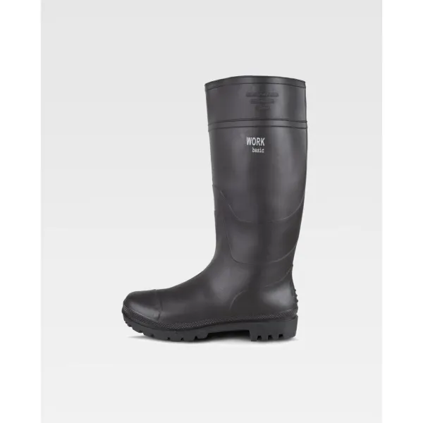 Bota alta em PVC.Bota alta em PVC.