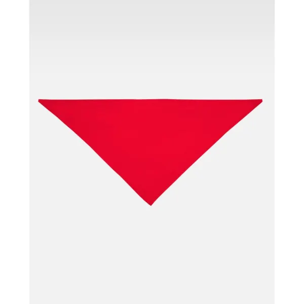 Lenço de cozinheiro triangular em cor lisa para atar na gola.