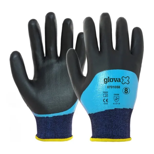LUVA SPANDEX DUPLO REVESTIMENTO NITRILO FOAM
