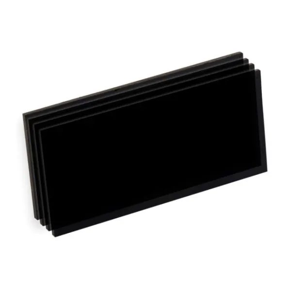 VIDRO ESCURO SOLDADURA T12 110X55 MM
